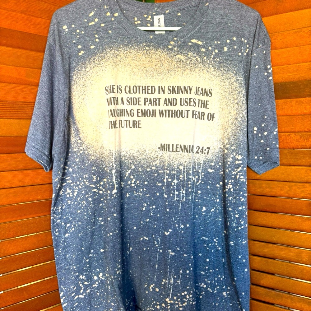 Blue Graphic T-Shirt